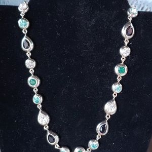 WHBM Silvertoned Necklace